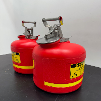 Justrite 5 Gallon Safety Disposal Cans - Quantity 2 image 1